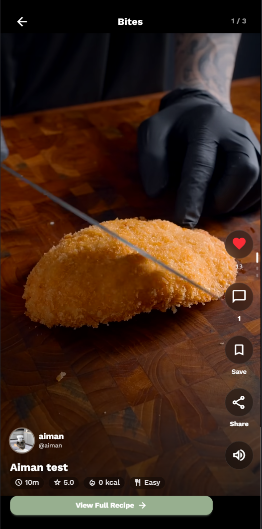 What's Cookin screen preview